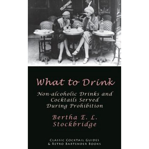 What to Drink: Non-Alcoholic Drinks and Cocktails Served During Prohibition Paperback, Kalevala Books