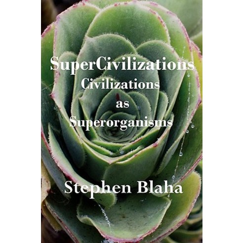 Supercivilizations: Civilizations as Superorganisms Hardcover, McMann-Fisher Publishers