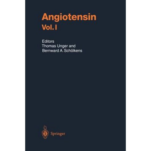 Angiotensin Vol. I Paperback, Springer