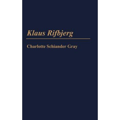 Klaus Rifbjerg Hardcover, Greenwood Press