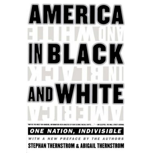 America in Black and White: One Nation Indivisible Paperback, Simon & Schuster