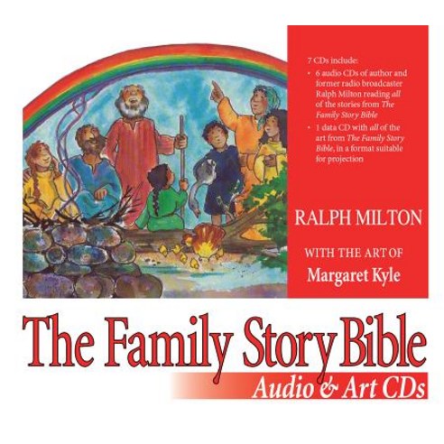 The Family Story Bible Audio & Art CDs: 8 Disk Set Hardcover, Wood Lake Books