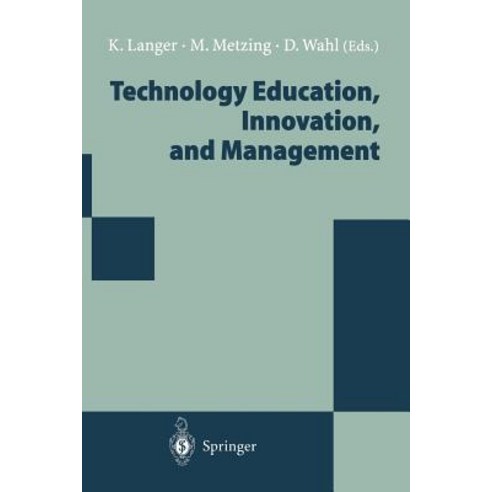 Technology Education Innovation and Management: Proceedings of the Wocate Conference 1994 Paperback, Springer
