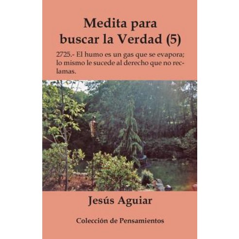 Medita Para Buscar La Verdad (5): Pensamientos Paperback, Createspace Independent Publishing Platform