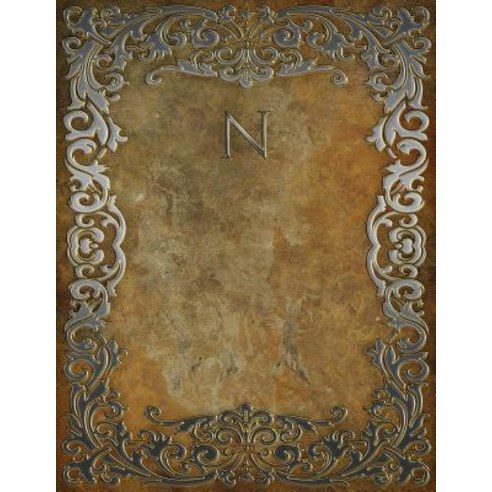 Monogram "N" Sketchbook Paperback, Createspace Independent Publishing Platform