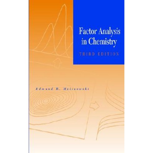 Factor Analysis in Chemistry Hardcover, Wiley