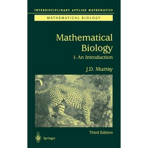 An Introduction to Mathematical Biology Hardcover, Springer