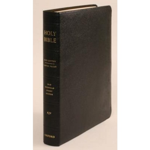 Old Scofield Study Bible-KJV-Large Print Leather, Oxford University Press, USA