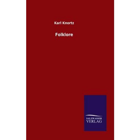 Folklore Hardcover, Salzwasser-Verlag Gmbh