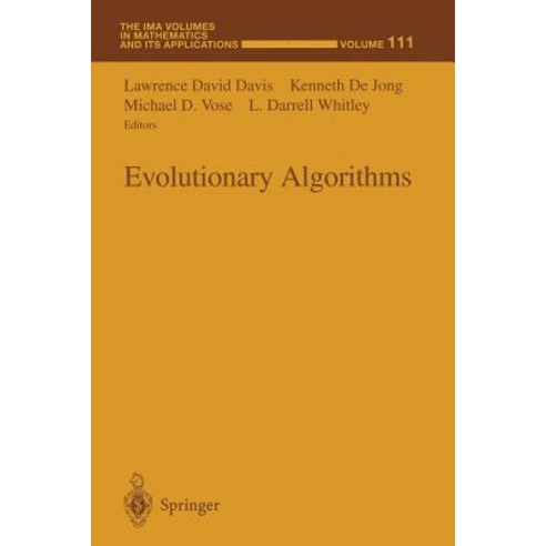 Evolutionary Algorithms Paperback, Springer