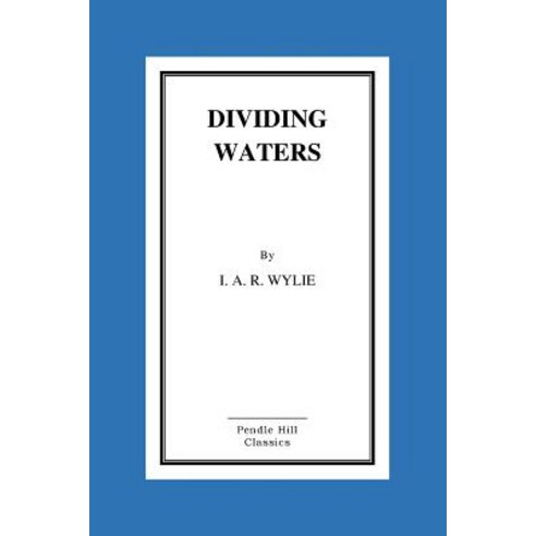 Dividing Waters Paperback, Createspace Independent Publishing Platform