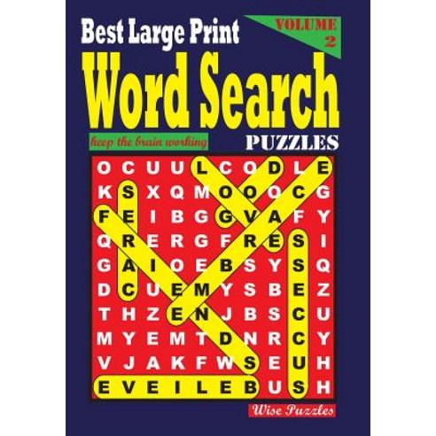Best Large Print Word Search Puzzles Paperback, Createspace Independent Publishing Platform