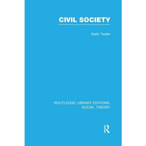 Civil Society Paperback, Routledge