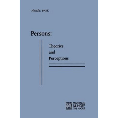 Persons: Theories and Perceptions Paperback, Springer