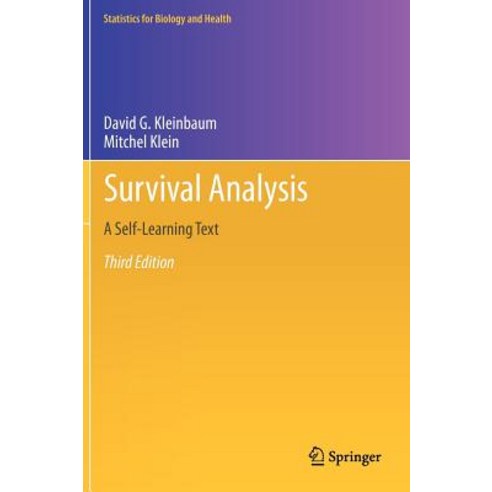 Survival Analysis (2012):A Self-Learning Text Third Edition, Springer-Verlag