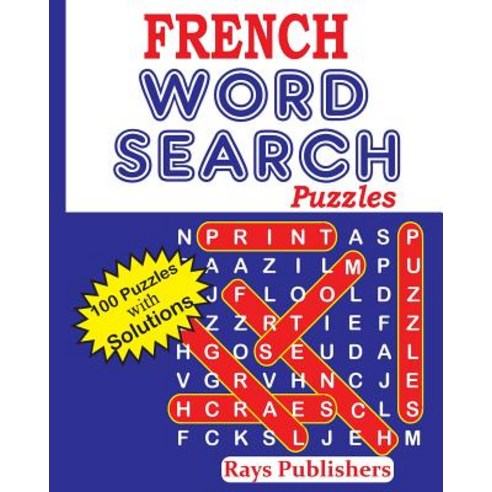 French Word Search Puzzles Paperback, Createspace Independent Publishing Platform
