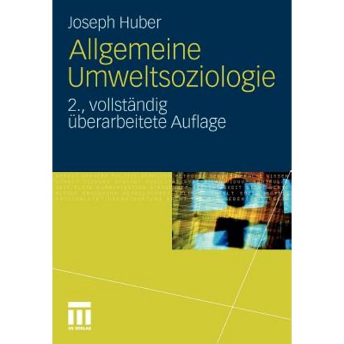 Allgemeine Umweltsoziologie Paperback, Vs Verlag Fur Sozialwissenschaften