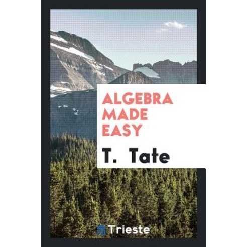 Algebra Made Easy Paperback, Trieste Publishing - 가격 변동 추적 그래프 - 역대가