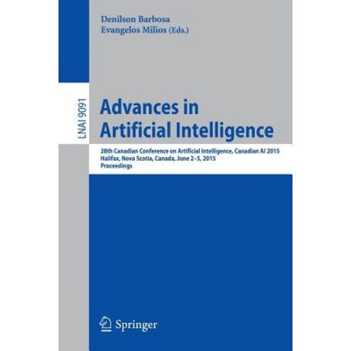 Advances in Artificial Intelligence: 28th Canadian Conference on Artificial Intelligence Canadian AI ..., Springer