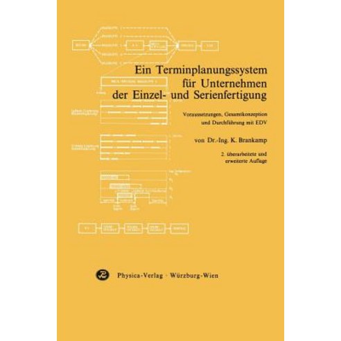 Ein Terminplanungssystem Fur Unternehmen Der Einzel- Und Serienfertigung: Voraussetzungen Gesamtkonze..., Springer