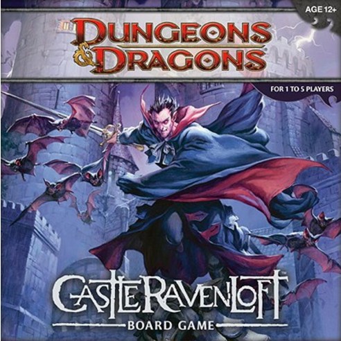 (영문도서) Dungeons & Dragons: Castle RavenLoft Board Game [With 20-Sided Die and 200 Encounter Monster and Tre..., Wizards of the Coast