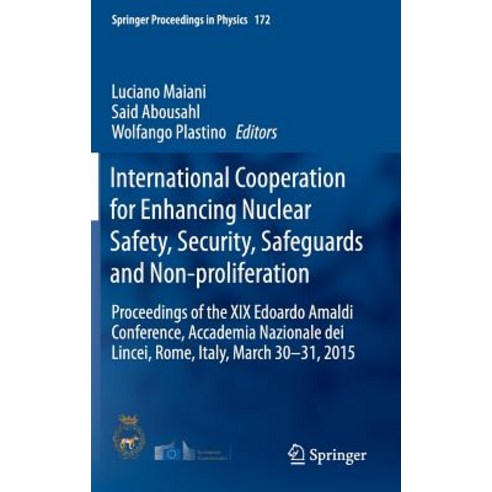 International Cooperation for Enhancing Nuclear Safety Security Safeguards and Non-Proliferation: Pr..., Springer