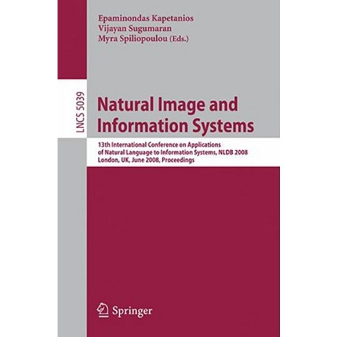Natural Language and Information Systems: 13th International Conference on Applications of Natural Lan..., Springer
