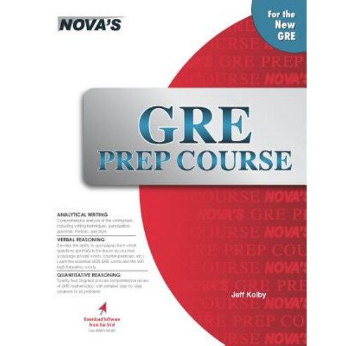 GRE Prep Course [With CDROM] ( Nova''s GRE Prep Course ), .