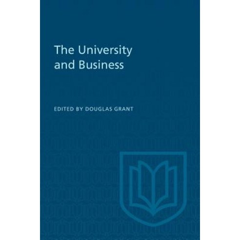 The University and Business Paperback, University of Toronto Press