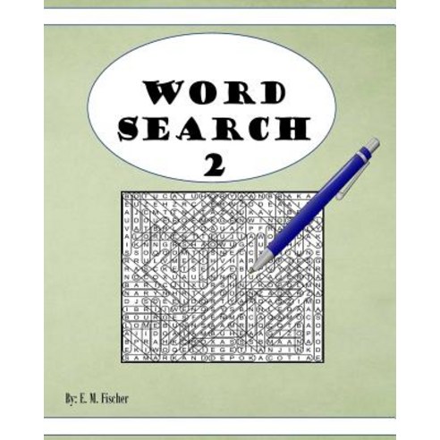 Word Search 2 Paperback, Createspace Independent Publishing Platform