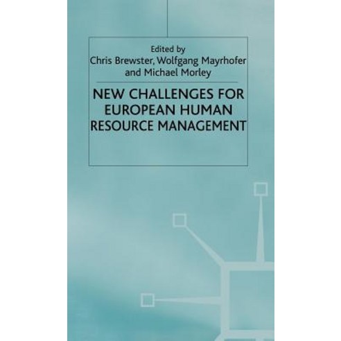 New Challenges for European Resource Management Hardcover, Palgrave MacMillan