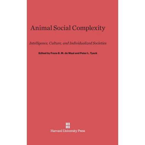 Animal Social Complexity Hardcover, Harvard University Press