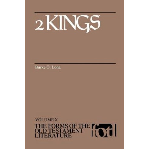 2 Kings Paperback, William B. Eerdmans Publishing Company