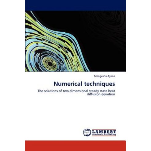 Numerical Techniques Paperback, LAP Lambert Academic Publishing