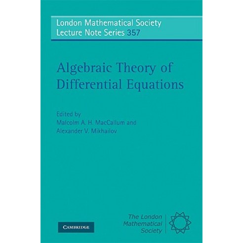 Algebraic Theory of Differential Equations Paperback, Cambridge University Press