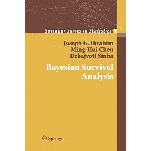 Bayesian Survival Analysis Paperback, Springer