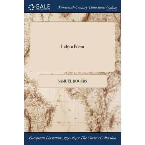 Italy: A Poem Paperback, Gale Ncco, Print Editions