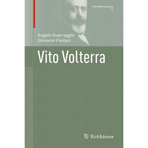 Vito Volterra Hardcover, Birkhauser