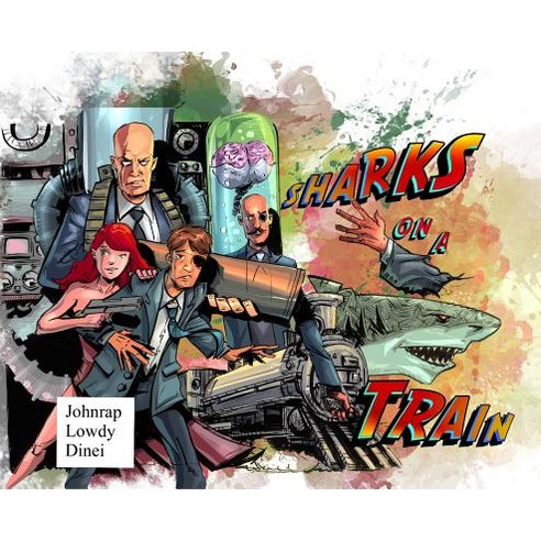Sharks on a Train - One Shot (Hardcover) Hardcover, Annadale Comics ...