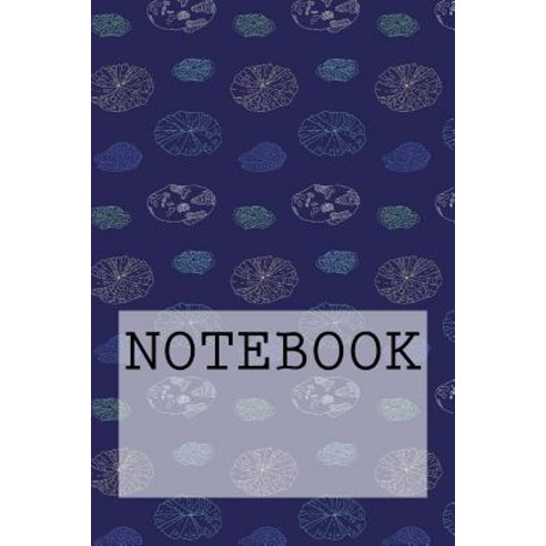 Notebook: Lily Pads (Blue) Rydal Water Lake District. Dotted (6" X 9"): Dotted Paper Notebook Paperback, Createspace Independent Publishing Platform