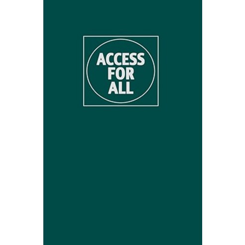 Access for All Hardcover, Columbia University Press