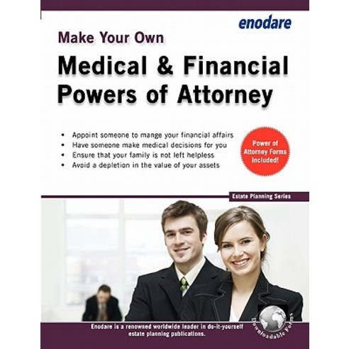 Make Your Own Medical & Financial Powers of Attorney Paperback, Enodare Limited