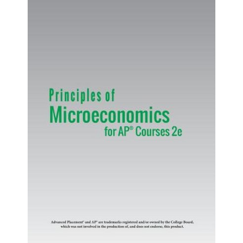 Principles of Microeconomics for Ap(r) Courses 2e Paperback, 12th Media Services