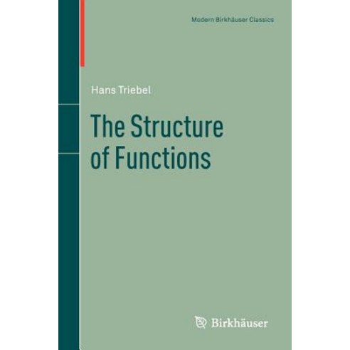 The Structure of Functions Paperback, Birkhauser