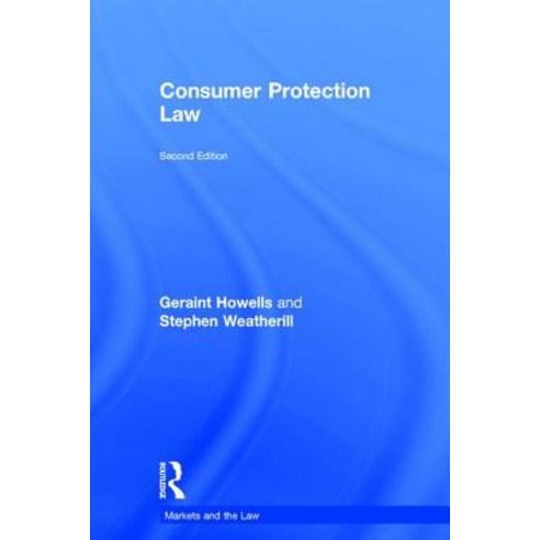 Consumer Protection Law Hardcover, Routledge