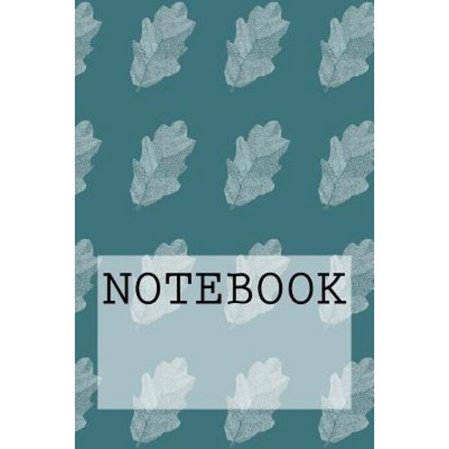 Notebook: Leaf in Green Lake District. Ruled (6 X 9): Ruled Paper Notebook Paperback, Createspace Independent Publishing Platform