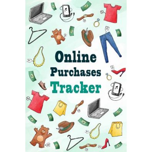 Online Purchases Tracker: Watercolor Elements Personal Shopping Expense Tracker Log Book Paperback, Createspace Independent Publishing Platform