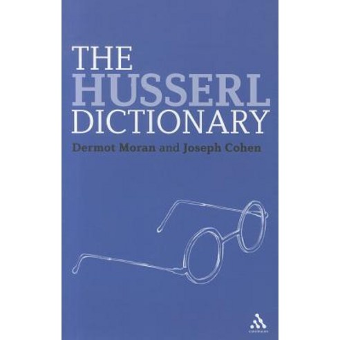 The Husserl Dictionary Paperback, Continnuum-3pl