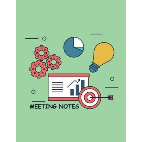 Meeting Notes: Taking Minutes of Meetings Notes Includes Attendees and Action Items Paperback, Createspace Independent Publishing Platform