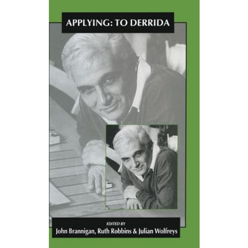 Applying: To Derrida Hardcover, Palgrave MacMillan